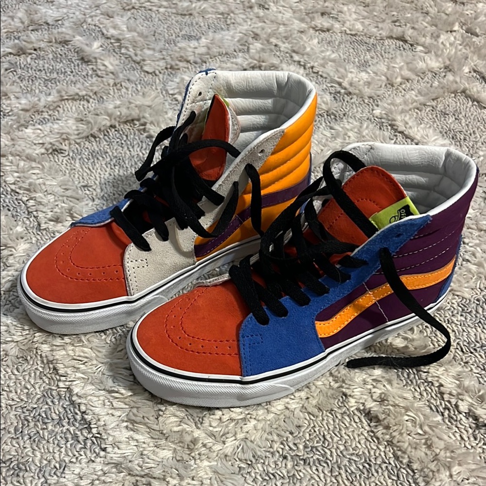 Vans Multicolor High-Top Sneakers